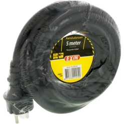 Aansluitsnoer 3x1.5mm² Neopreen 5 Meter Zwart