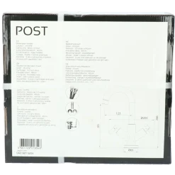 Absolut Post 2-knops wastafelkraan Chroom