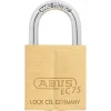 Abus cilinderhangslot met keersleutel 75/30 30 mm messing