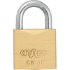 Abus Citadel hangslot 30 mm messing
