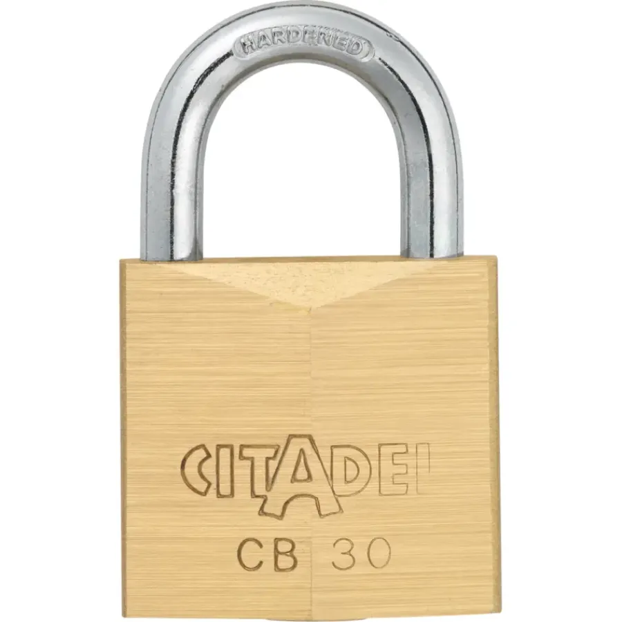 Abus Citadel hangslot 30 mm messing