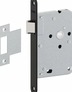 Abus loopslot voorplaat zwart
