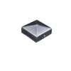 Geen Afdekkap piramide tuinpaal aluminium 7x7 cm