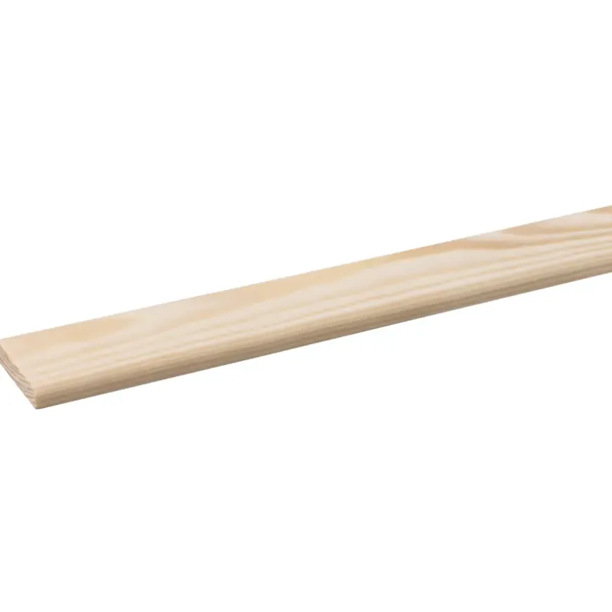 Afdeklijst grenen 8x41 mm lengte 270 cm