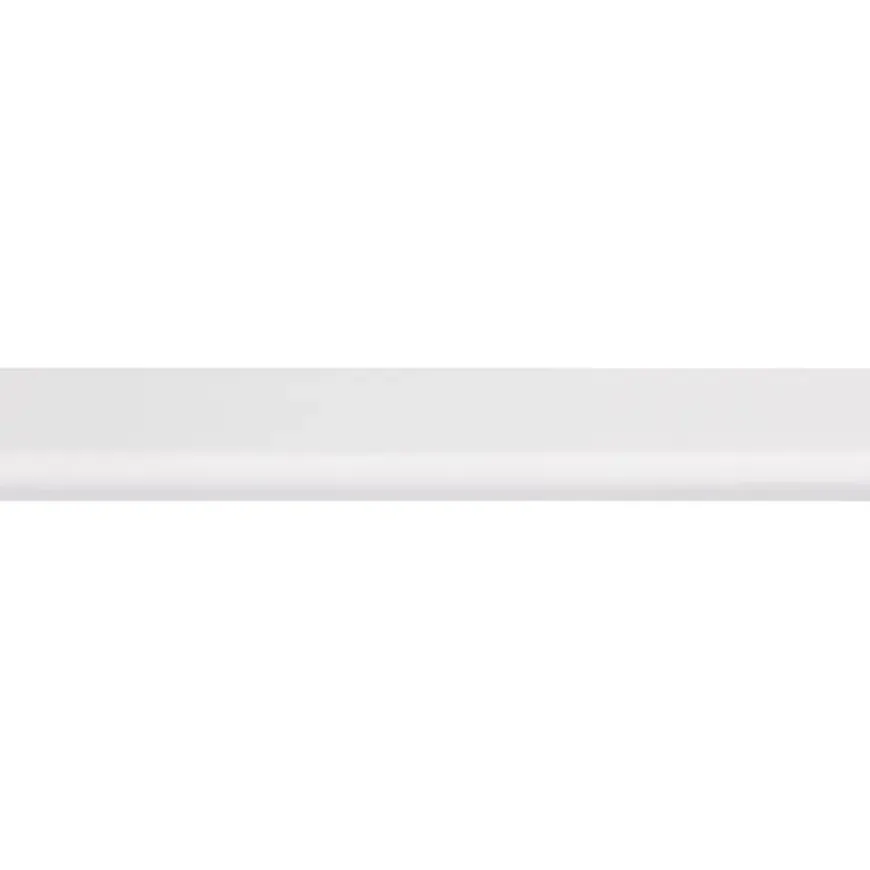 Afdeklijst grenen 5x22 mm wit gegrond lengte 270 cm