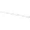 Afdeklijst grenen 4x18 mm wit lengte 270 cm