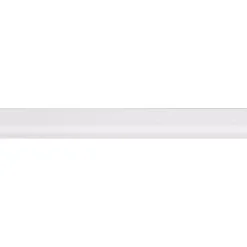 Afdeklijst grenen 4x18 mm wit lengte 270 cm