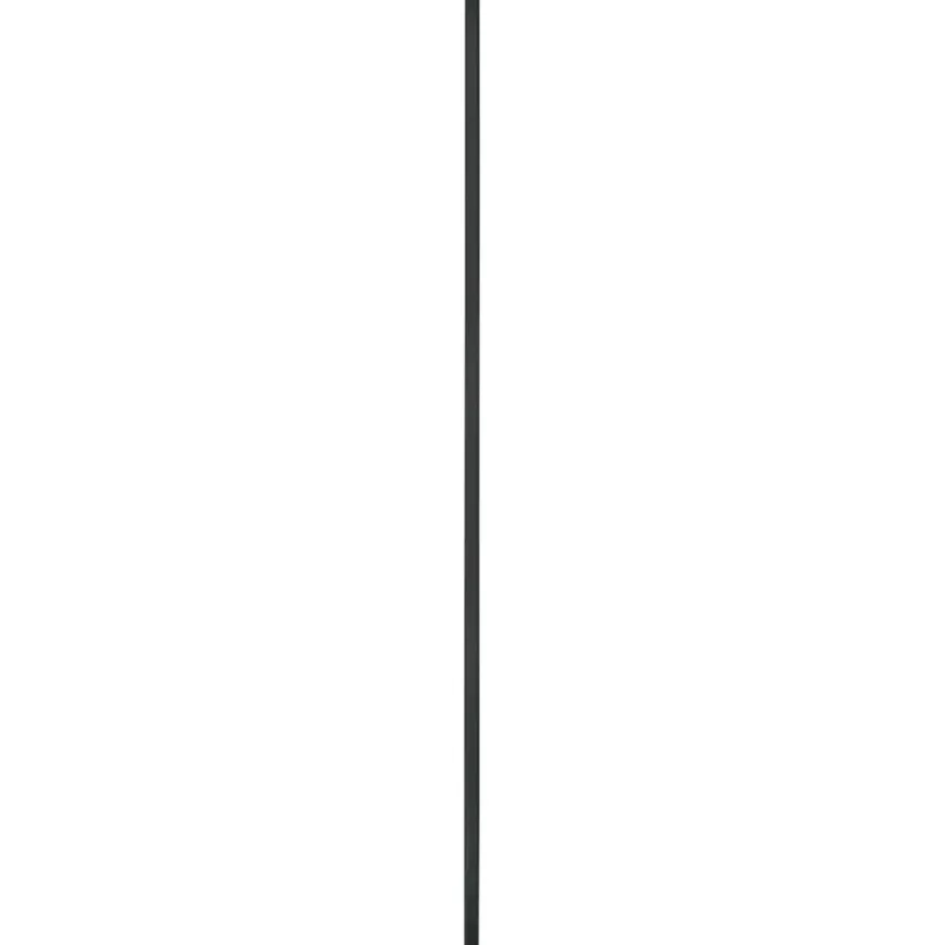 Afdeklijst grenen zwart gelakt 5x37mm 270cm