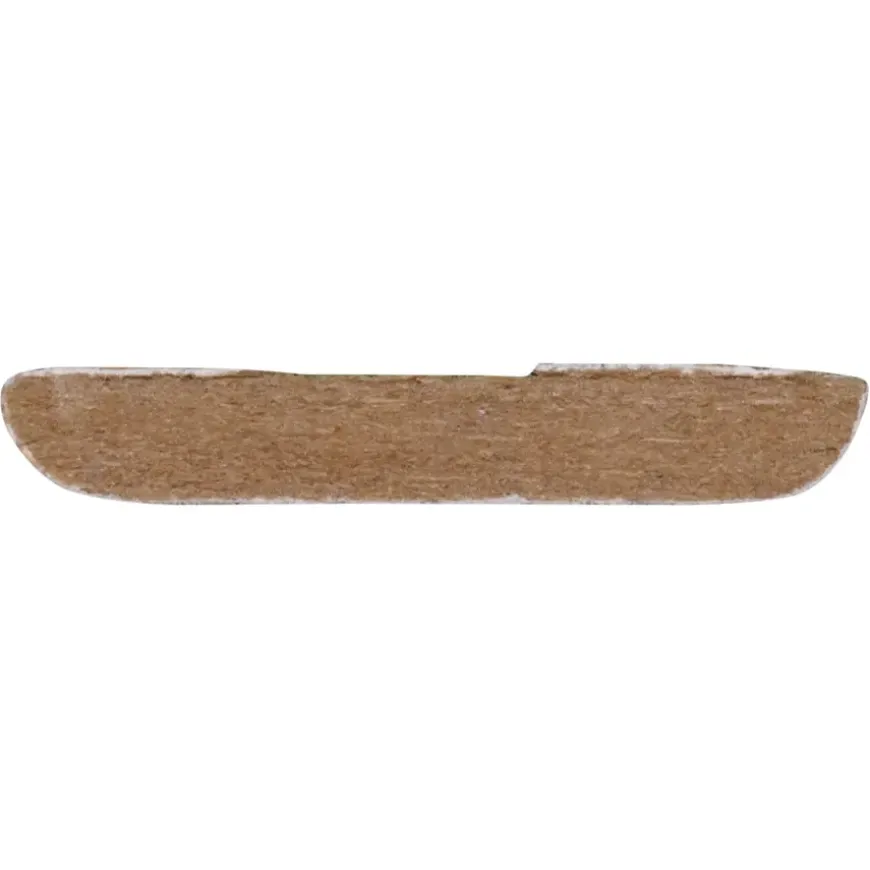 Afdeklijst MDF zelfklevend wit 4x30 mm lengte 260 cm