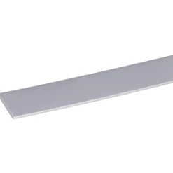 Geen Afdekprofiel kunststof RVS look zelfklevend 2x30mm 260cm