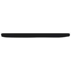Afdekprofiel kunststof zwart zelfklevend 2x30mm 260cm