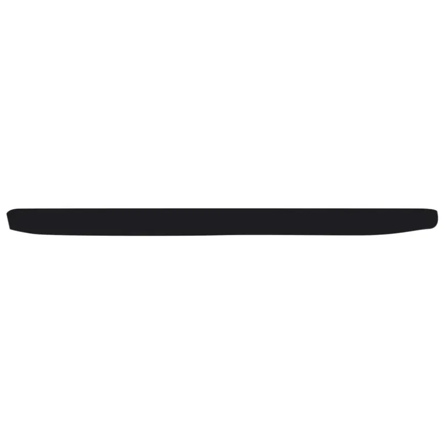 Afdekprofiel kunststof zwart zelfklevend 2x30mm 260cm