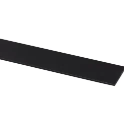 Afdekprofiel kunststof zwart zelfklevend 2x30mm 260cm