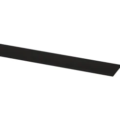 Geen Afdekprofiel zelfklevend kunststof zwart 2x20mm 260cm