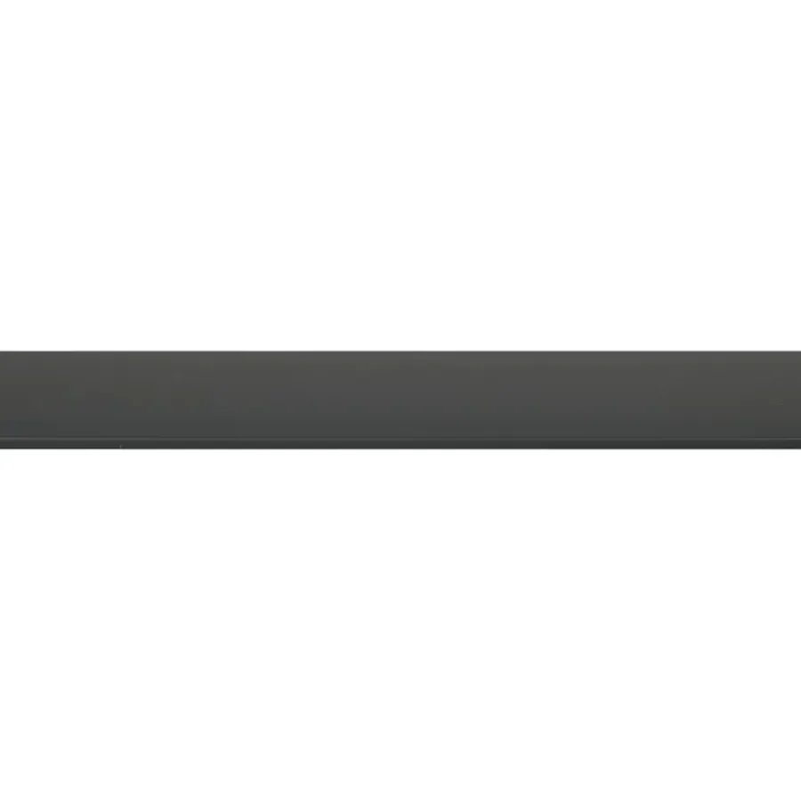 Geen Afdekprofiel zelfklevend kunststof antraciet 2x30mm 260cm