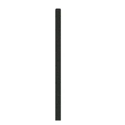 Afplakstrook 60,5x2,8cm Antraciet 2 stuks