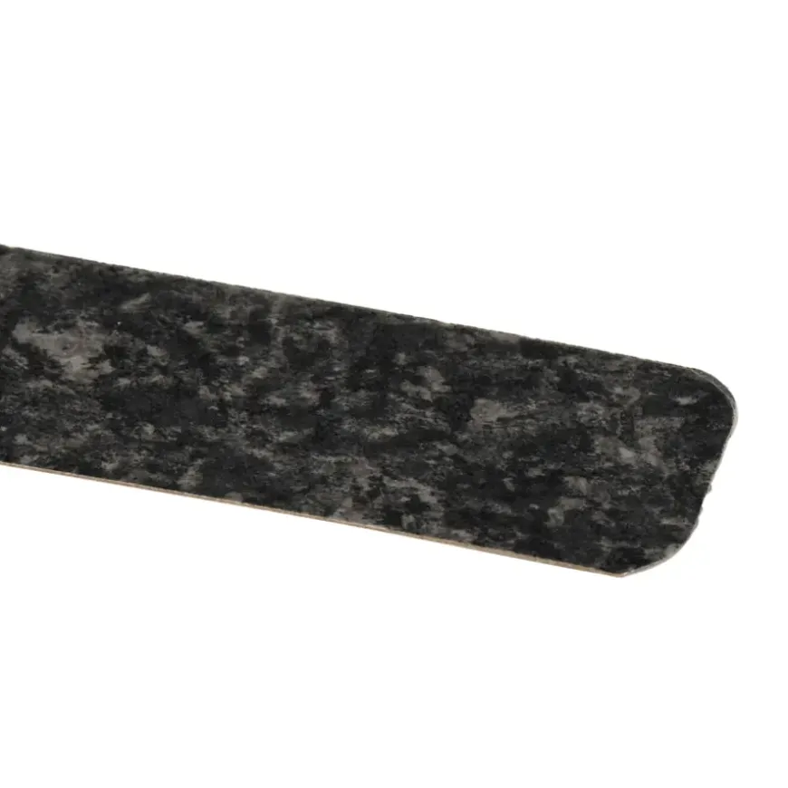 Afplakstrook 60,5x2,8cm Nero Brasil 2 stuks