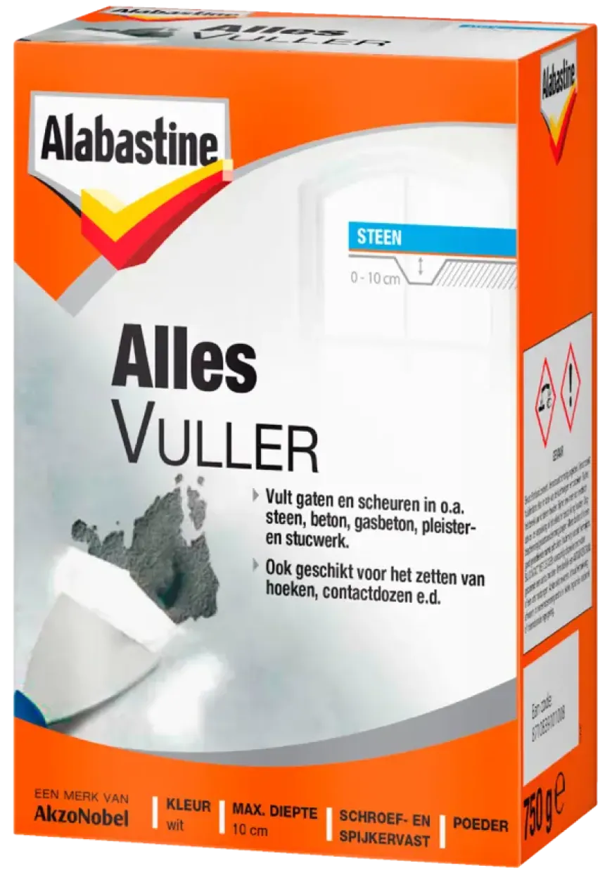 Alabastine allesvuller wit 750 g