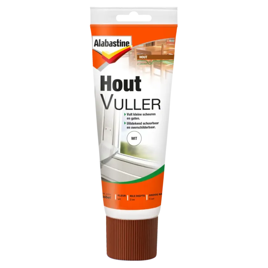 Alabastine houtvuller wit 330 g