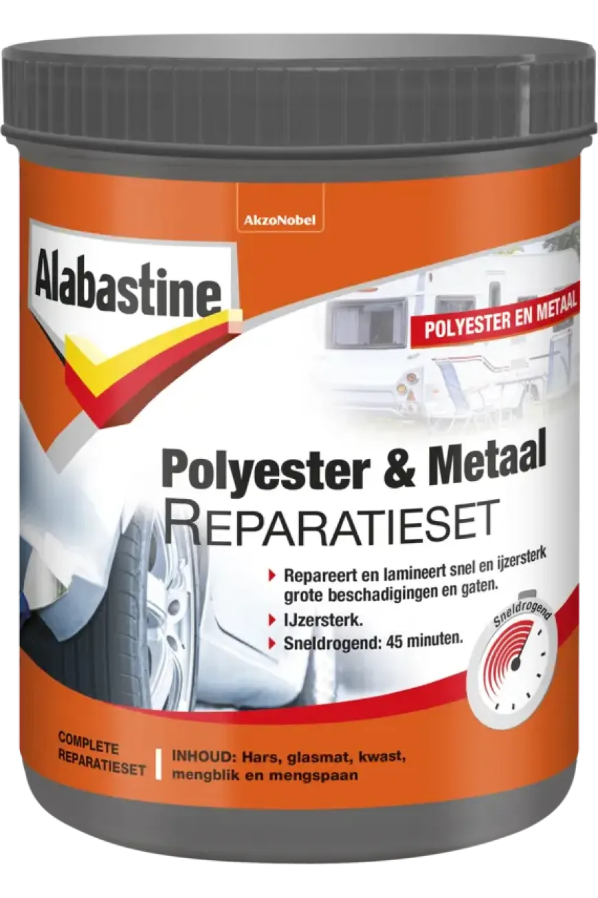 Alabastine polyester en metaal reparatieset