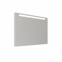 Allibert badkamerspiegel Atlas met verlichting rechthoek 100 x 70 cm RVS
