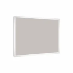 Allibert badkamerspiegel Kold met verlichting rechthoek 100 x 80 cm RVS