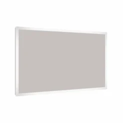 Allibert badkamerspiegel Kold met verlichting rechthoek 120 x 80 cm RVS