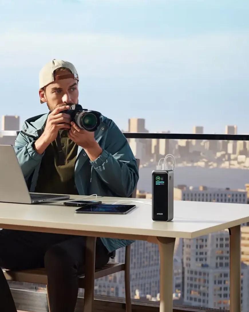 Anker Prime powerbank snelladen 27.650 mAh (250W)