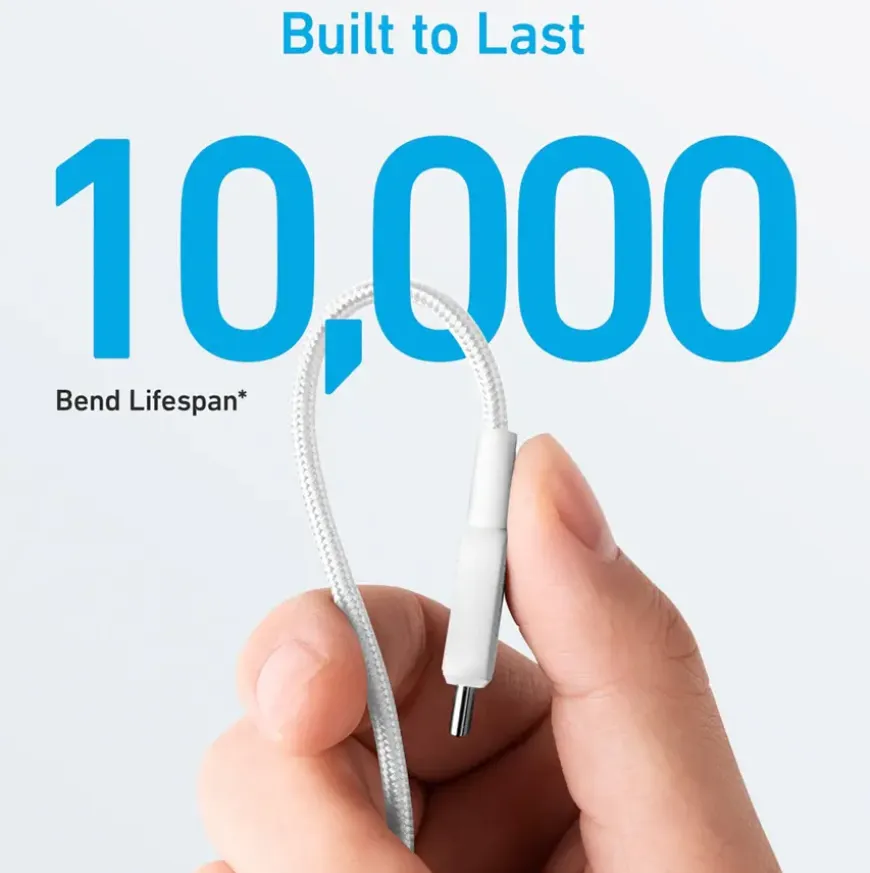 Anker 322 USB-C naar USB-C kabel snelladen 1 m wit