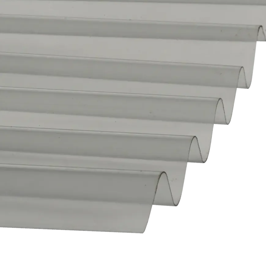 Aqualine PVC golfplaat 92/35 transparant 200 x 92 cm