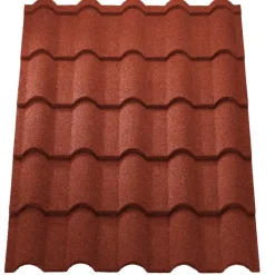 Aquaplan Aqua-pan Gallo dakpannenplaat metaal rood 1 m²