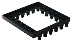 Aquaplan bladvanger met tegeldrager 30x30cm