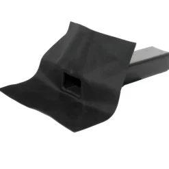 Aquaplan EPDM hemelwaterafvoer horizontaal 90° 60 x 100 mm