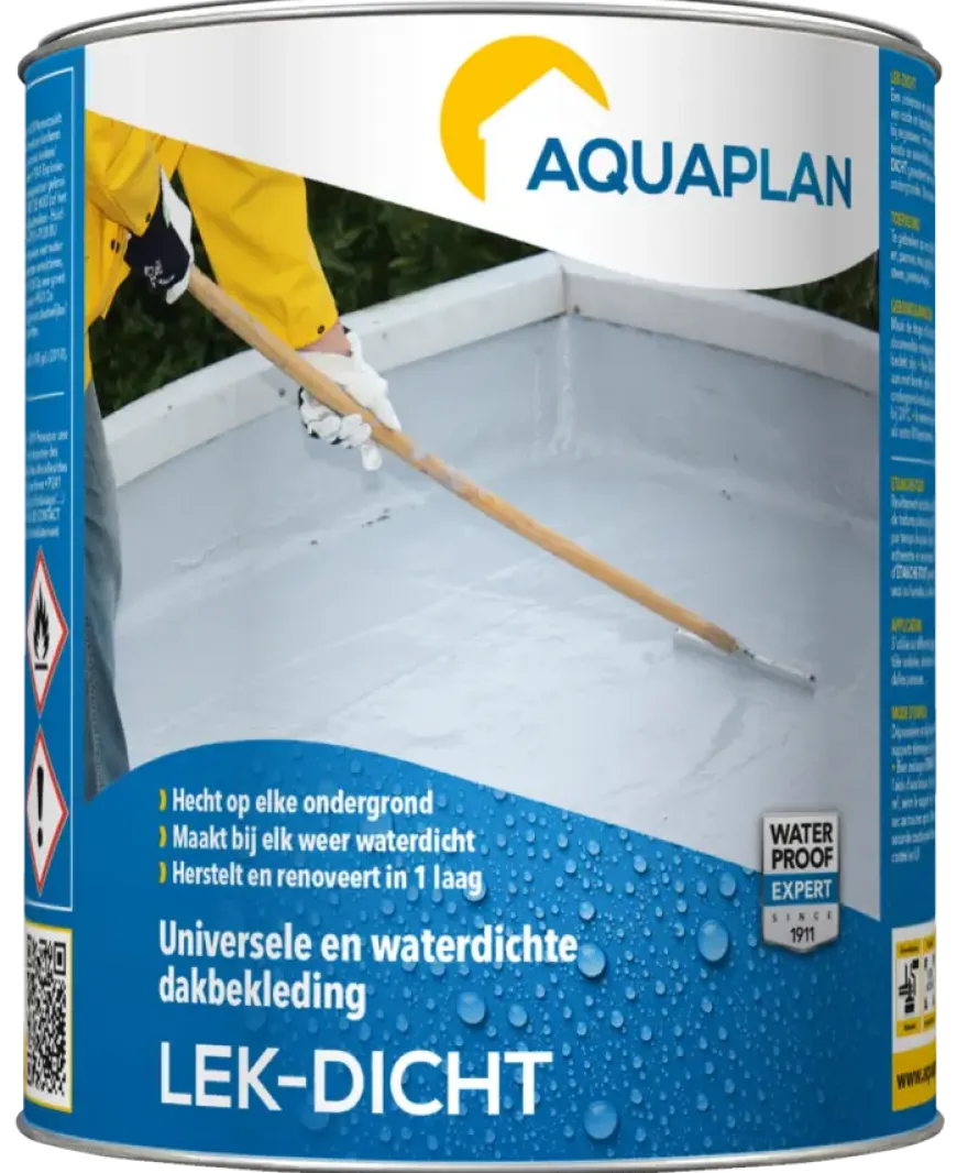 Aquaplan Lek-dicht dakbekleding waterdicht 0,75 liter