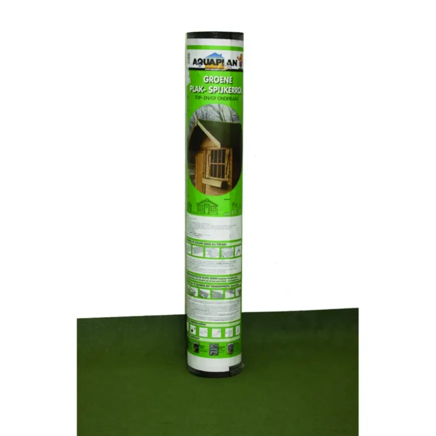 Aquaplan plak spijkerrol groen 10 m²