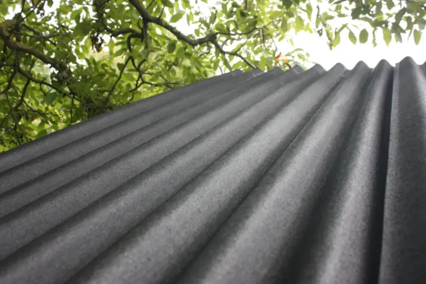 Aquaplan Topline golfplaat bitumen zwart 200 x 86 cm