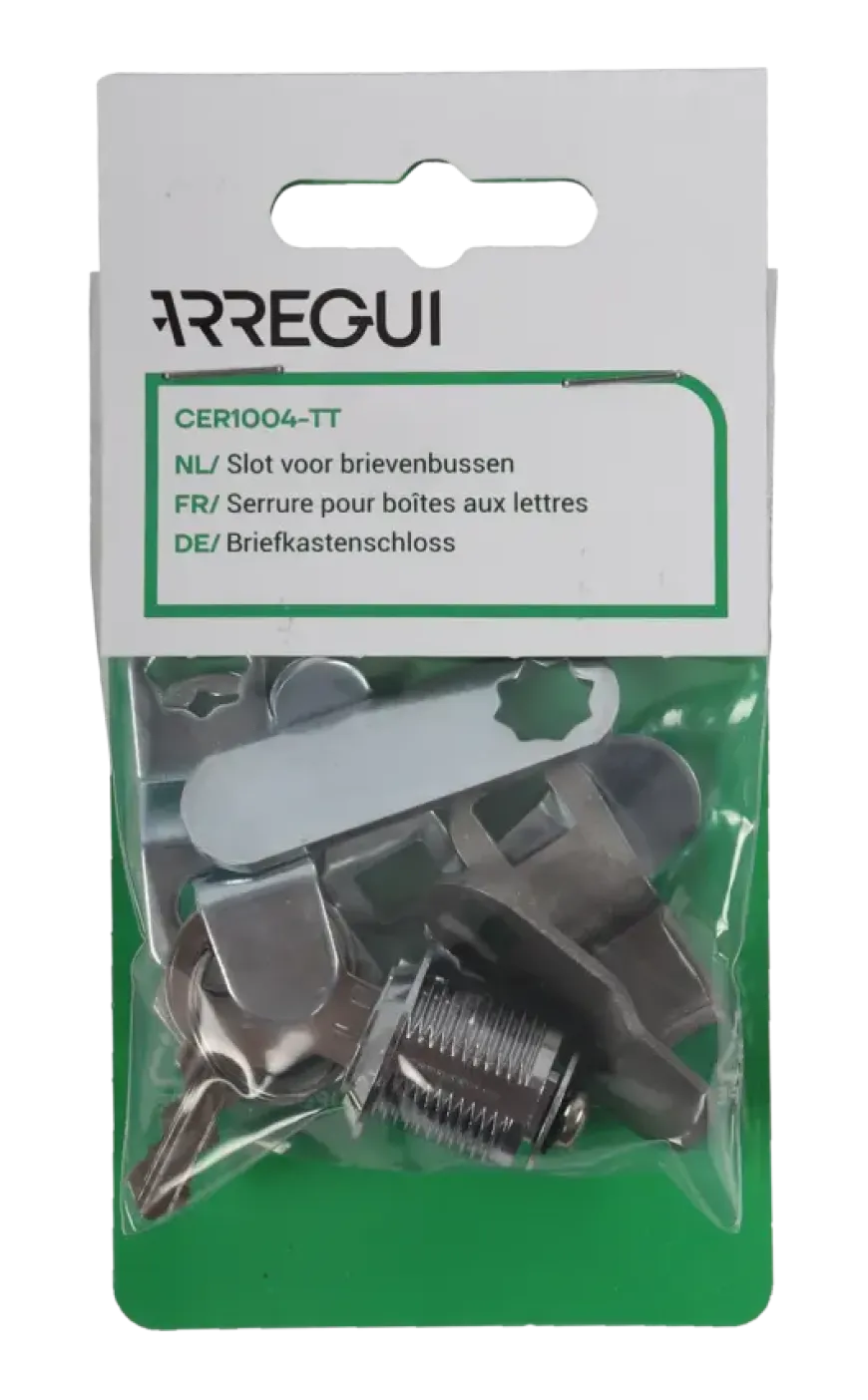 Arregui brievenbus slotset voor Arrequi en Brabantia brievenbussen