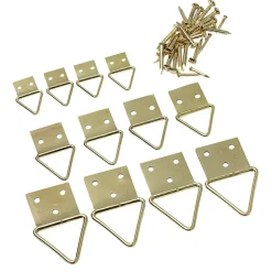Artiteq schilderijhaakjes klapogen met nagels (12 stuks)
