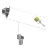 Artiteq Up Rail schilderij ophangsysteem compleet 2 meter wit (RAL 9016) overschilderbaar