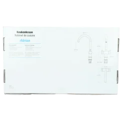 Atlantic Adrian 2-knops keukenkraan Chroom