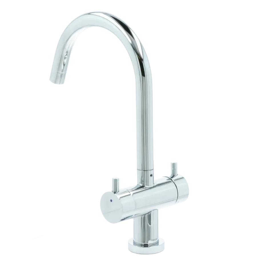 Atlantic Adrian 2-knops keukenkraan Chroom