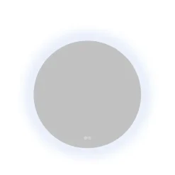 Atlantic badkamerspiegel Lexie met verlichting rond ø 70 cm chroom