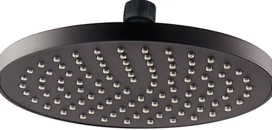 Atlantic douchekop Blake hoofddouche 1 stand ø 20 cm zwart