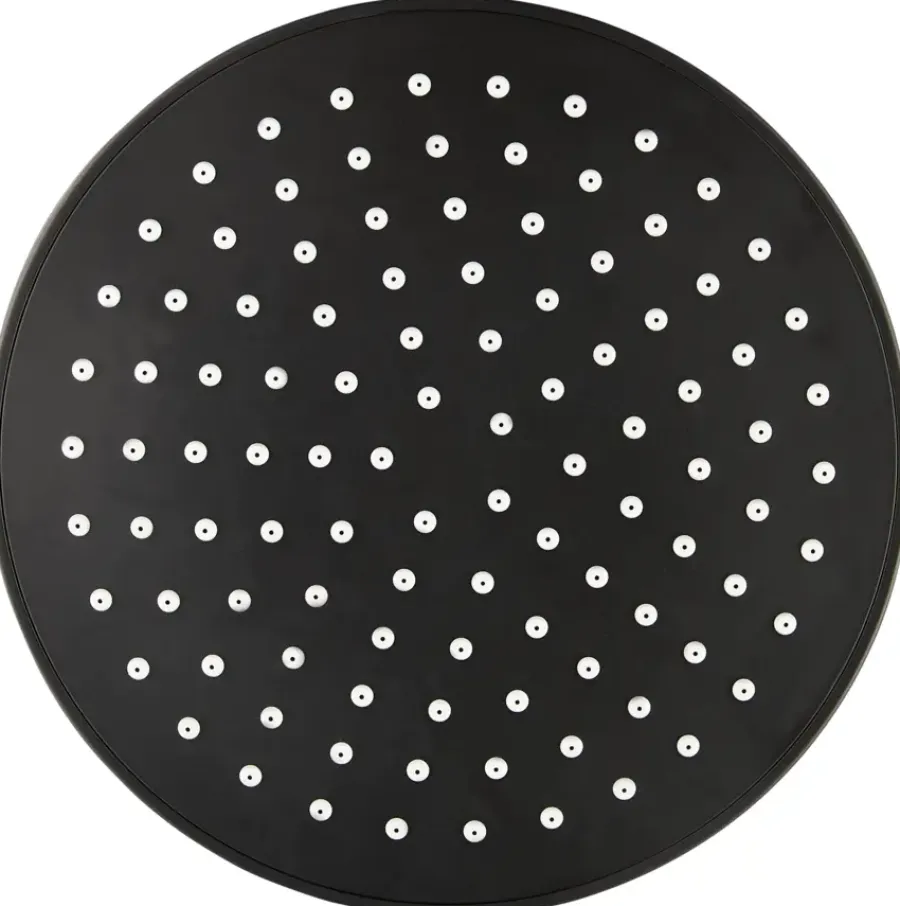 Atlantic douchekop Blake hoofddouche 1 stand ø 20 cm zwart