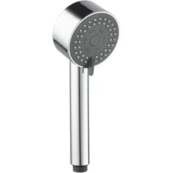 Atlantic douchekop Logan handdouche waterbesparend 3 standen ø 8 cm chroom