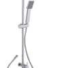 Atlantic regendoucheset Carter vierkant 20cm x 20cm met handdouche 1 stand chroom