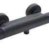 Atlantic thermostatische douchekraan Colin zwart 15 cm