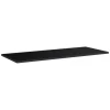 Atlantic wastafelblad Tova zwart 120 cm