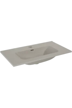 Atlantic Wastafel Skappa 80 cm taupe