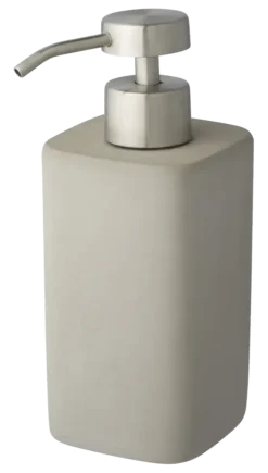 Atlantic zeepdispenser RVS/beton Lichtgrijs